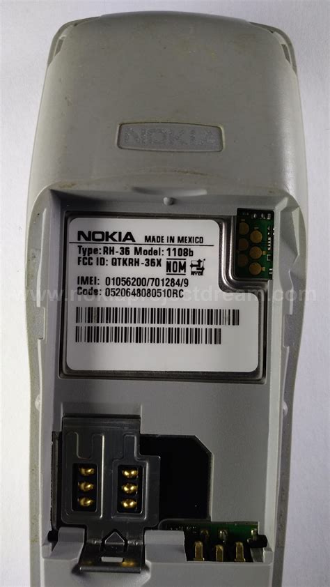 Nokia 1108b Rh 36 Nokia Project Dream