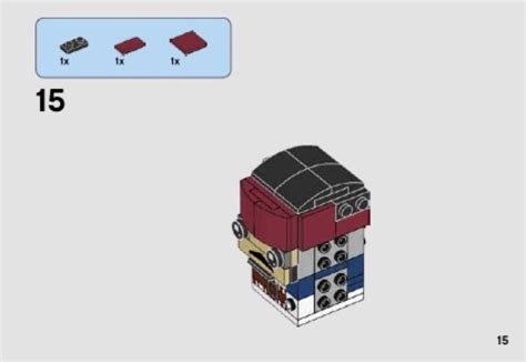 Lego Captain Jack Sparrow Instructions Brickheadz Disney