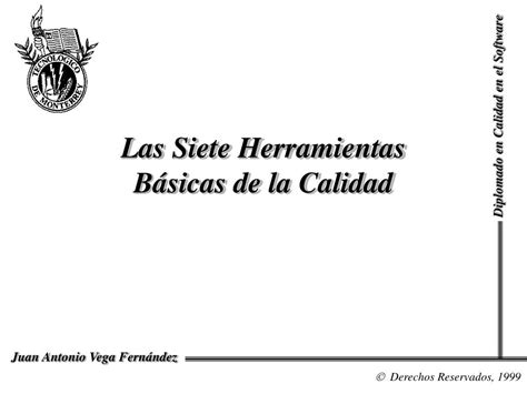 Ppt Las Siete Herramientas Básicas De La Calidad Powerpoint Presentation Id971172