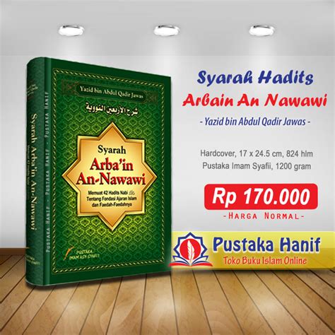 Buku Syarah Arbain An Nawawi Yazid Jawas Pustakahanif