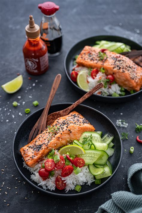 Schneller Asia Lachs Aus Dem Ofen Saftig Lecker Trickytine