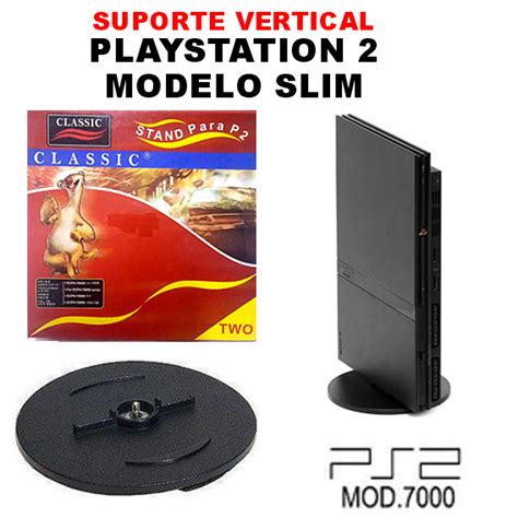 Suporte Vertical Para Playstation Slim Ps Slim Faz A Boa