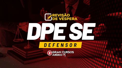 Revis O De V Spera Dpe Se Defensor Youtube