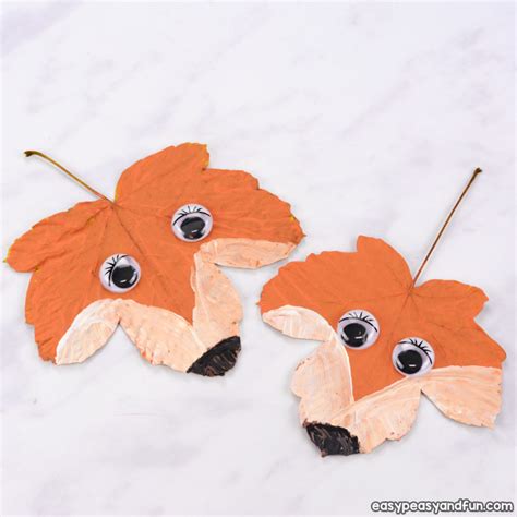 Fox Leaf Craft - Easy Peasy and Fun