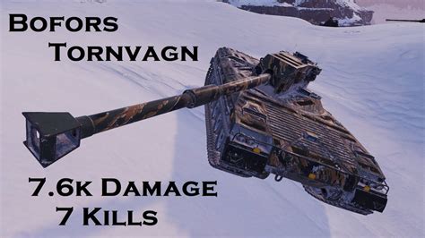 Bofors Tornvagn K Damage Kills World Of Tanks Youtube