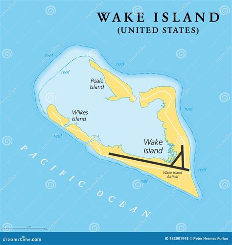 Wake Island World Map