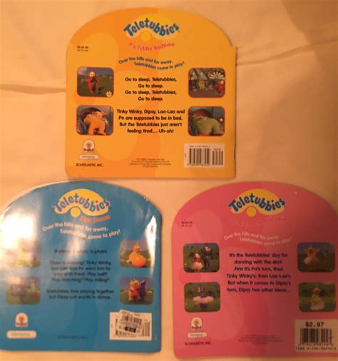 Set Of Three 3 Teletubbies Books 1 Dipsy Dances 2 Etsy