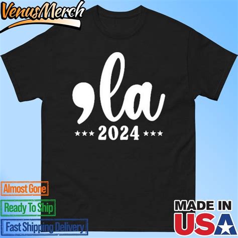 Official Alex Cole Comma La Kamala Harris 2024 Shirt