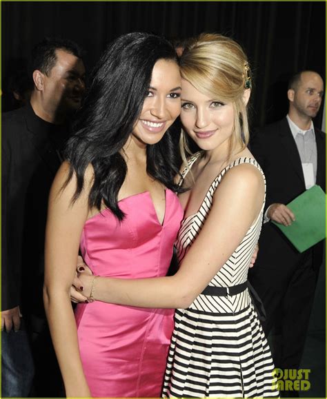 Photo Glee Cast With Naya Rivera Photo Just Jared