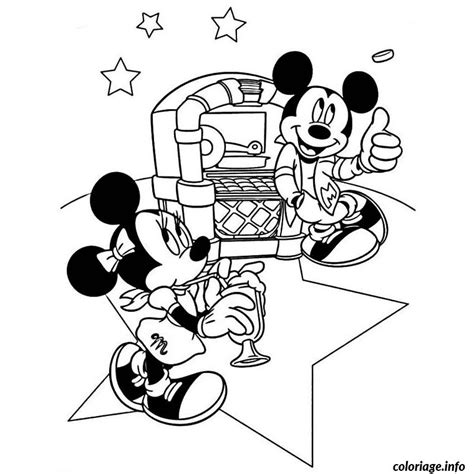 Coloriage Anniversaire Mickey JeColorie