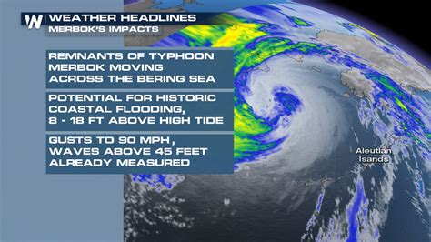 Remnants Of Typhoon Merbok Expected To Bring Historic Flooding To