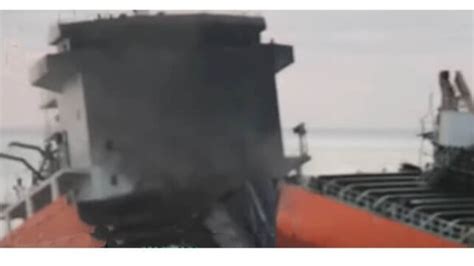 Video Explosion Breaks Chinese Tanker In Two