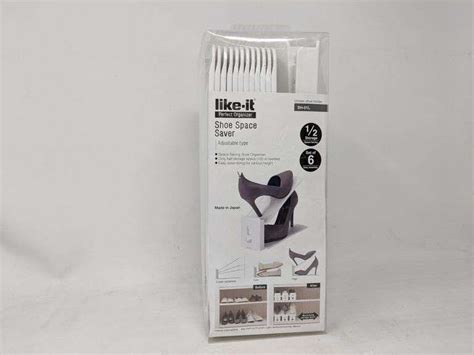 Like It Perfect Organizer Shoe Space Saver 6 Pack Dutch Goat