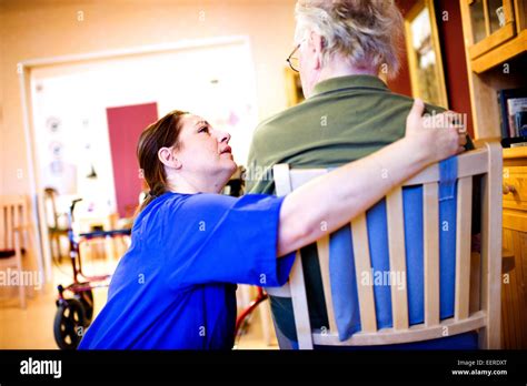 nursing home  elderly  res stock photography  images alamy