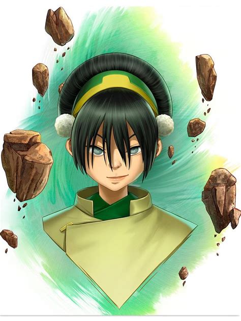 Toph Beifong Avatar The Last Airbender Legacy Series Portrait Art