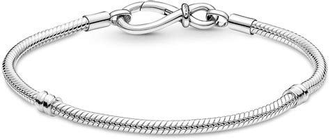 Pandora Moments Infinity Knot Snake Chain Bracelet C Desde