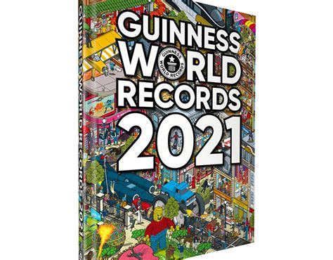 Guinness World Records 2021 Book Cover Illustration Behance