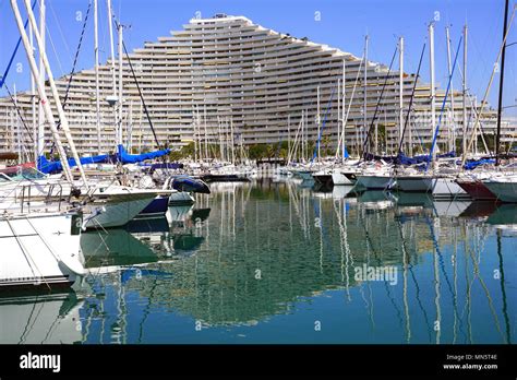 View Of The Marina Baie Des Anges Building Complex Built By Architect