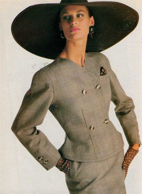 Bill Blass Suit 1988 From Vogue Patterns January February Flickr