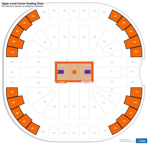 Clemson Stadium Seating Chart With Seat Numbers Elcho Table