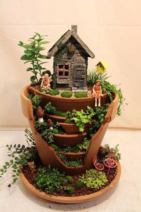 How To Make A DIY Fairy Garden Out Of A Clay Pot The Formal Garden