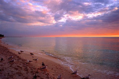 Desktop Pictures: Nokomis Beach Sunset - 1800x1200