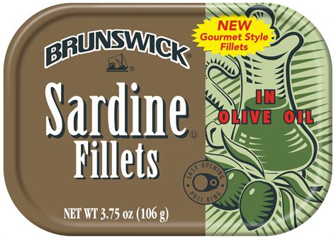 Brunswick Wild Caught Sardine Fillets In Olive Oil 18