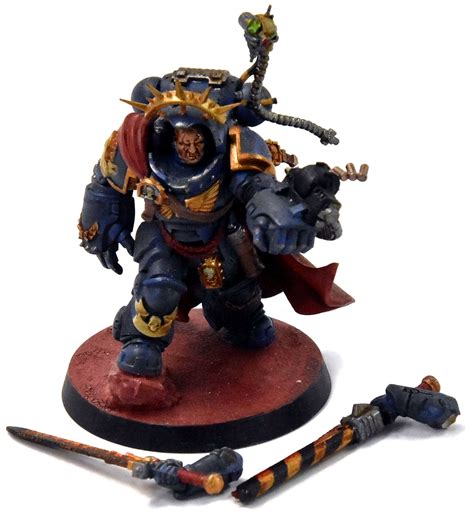 Games Workshop Space Marines Captain In Gravis Armour 2 Well Painted