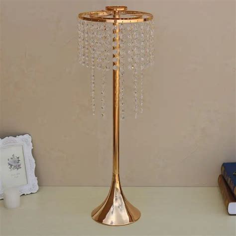 Creative European Candlestick Acrylic Crystal Candle Holders Diameter