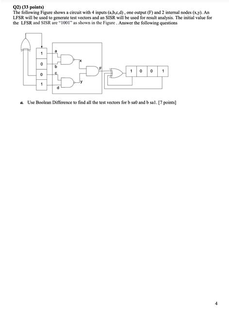 Solved The Following Figure Shows A Circuit With Inputs Chegg