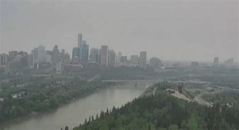 Smoke From Wildfires In Alberta Bc Prompts Air Quality Advisory For Most Of Northern And Central