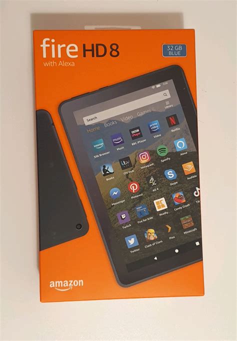 Amazon Fire HD 8 Blue 32GB with Offers | in Caerphilly | Gumtree