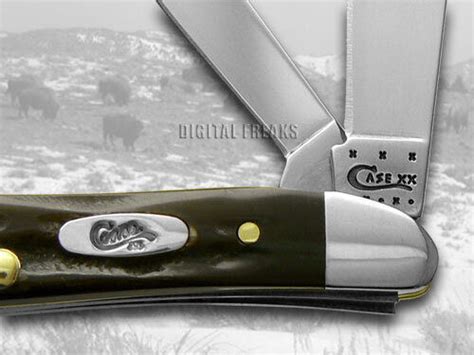 Case Xx Knives Peanut Jigged Genuine Buffalo Horn Pocket Knife