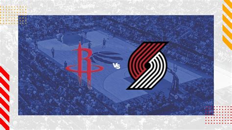 Pron Stico Houston Rockets Portland Trail Blazers Nba