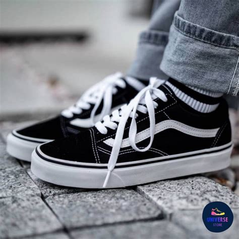 [ของแท้ ส่งไว จากไทย] Vans Old Skool Classic Black White Shopee Thailand