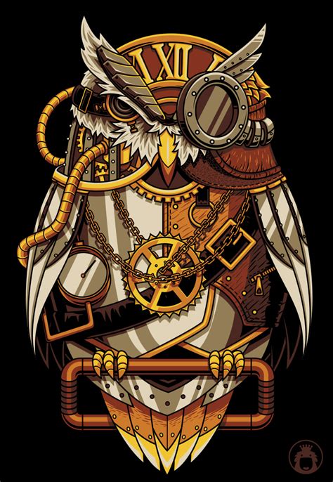 Steam Punk Owl by anggatantama on DeviantArt