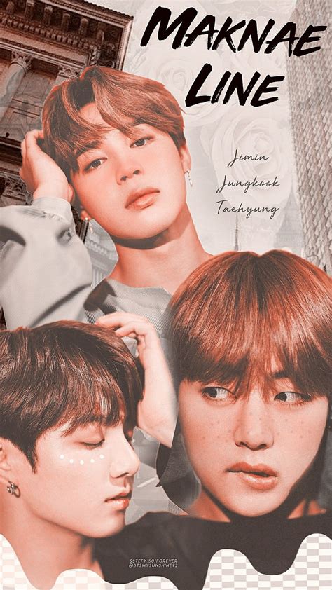 Maknae Line Lockscreen Wallpapers Cover Wallpaper Lines Wallpaper