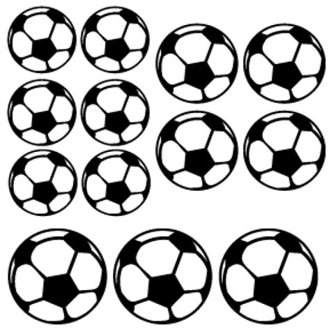 Footballs Embellishment Sheet Vinyl