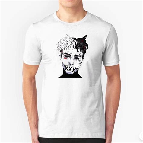 Buy Xxxtentacion Character Print T Shirt Men Fashion Fitness White Cool O Neck Men S T Shirts At