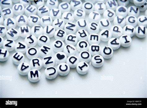 Jumbled letters hi-res stock photography and images - Alamy