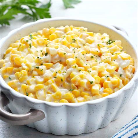 Creamed Corn Recipe Crunchy Creamy Sweet