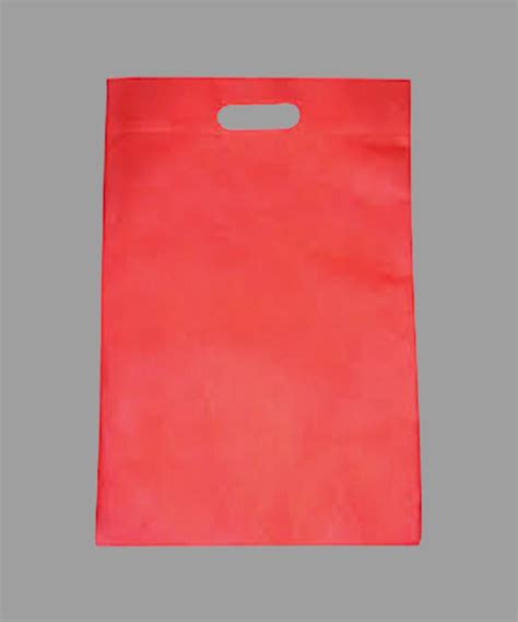 Plain Red D Cut Non Woven Bag For Shopping At Rs 150 Kg In Erode Id