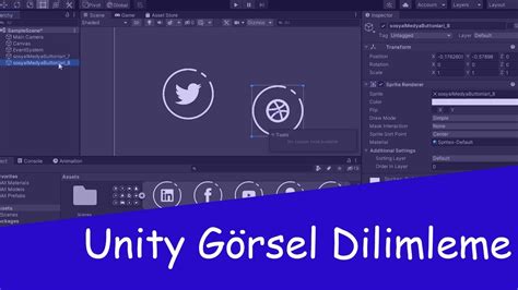 Unity Görsel Dilimleme Görseldeki Nesneleri Resimden Ayrıştırme