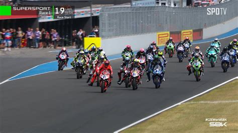 WSBK Czech Round SSP Race H L YouTube