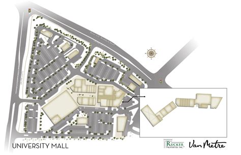 University Park Mall Map