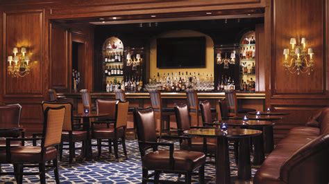 A Seat At The Bar In The Lobby Lounge Of The Ritz Carlton St Louis Is