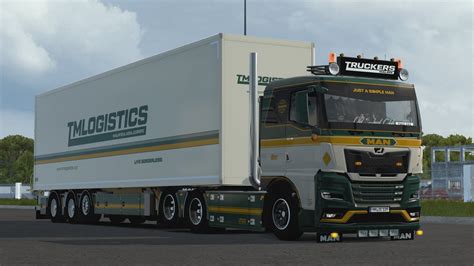 ETS2 MAN TGX 2020 GN GM GX Changeable Multicolor Skin Gloss