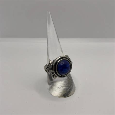 Women S Blue And Silver Jewellery Depop