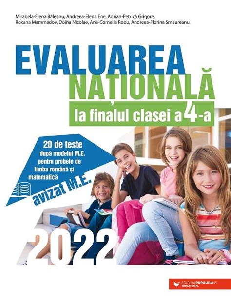 Evaluarea Nationala 2022 La Finalul Clasei A IV A Andreea Smeureanu