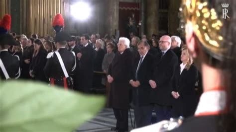 Mattarella In Prima Fila Al Funerale Di Franco Frattini Video Dailymotion